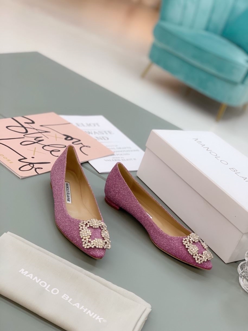 Manolo Blahnik flat shoes